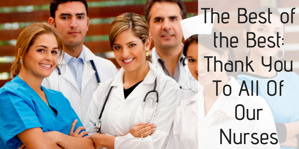 It's almost National Nurses Day! Are you prepared for ways you can show the nurses in your life that you care about them?! Without nurses we would be in sorry shape. They should be the star of the show everyday, they care for us and keep us company, they save lives and treat everyone with dignity and respect. Nurses are super heroes in disguise! 