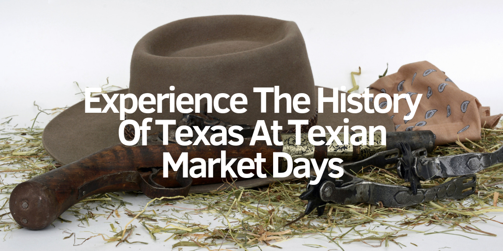 The 35th Annual Texian Market Days Festival is happening this Saturday, October 20th. Bring the whole family and experience a reenactment of the last 150 Years of Texas history. This fun historical event is packed full of family friendly experiences that you won't want to miss. 
